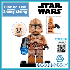 Đồ chơi xếp hình Star Wars binh đoàn Stormtrooper và Shadow Guard Minifigures POGO PG8287