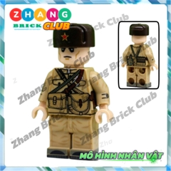 Mô hình nhân vật chiến tranh triều tiên Chí nguyện quân Trung Hàn Mỹ JC013 016 JA015 018