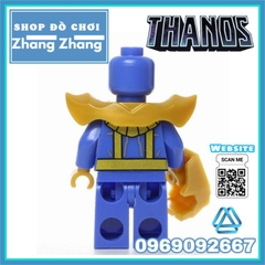 Đồ chơi xếp hình Thanos Comics trong Avengers Endgame Minifigures Kopf KF343