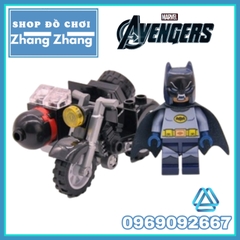 Xếp hình Siêu anh hùng Marvel Motorcycle Lego Minifigures Decool 7008 7013