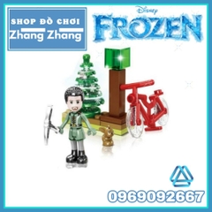 Xếp hình Elsa Nữ hoàng băng giá và Anna trong Frozen Lego Minifigures SY1372
