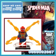 Xếp hình Người nhện Spider Man Iron man Avengers Endgame Siêu anh hùng Marvel Lego Minifigures Eagle Eg110