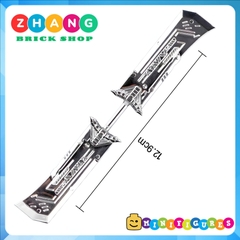 Xếp hình Đao Thanos và quyền trượng Loki - Thanos Double-edged Sword - Wand of Mind - Lego Minifigures Xinh Xh1400 x1404