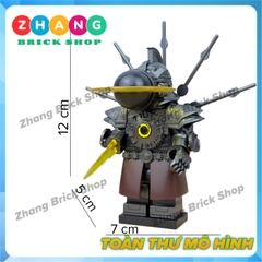 Đồ chơi mô hình nhân vật Skibidi Toilet Sinister Titan Clockman KDL852 K2332 Zhang Brick Shop