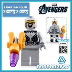 Đồ chơi Xếp hình Thor - Nebula Hawkeye - Captain Marvel - Chitauri - Outtrider Thanos Minifigures Lele 34095 D157 164
