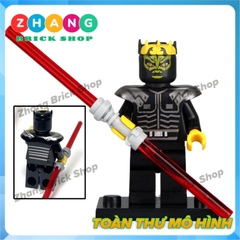 Xếp hình Star Wars Skywalker - Jinn - Leia Ahsoka - Savage - Protocol Droid - Windu - Padme Lego Minifigures Pogo PG8028