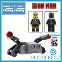 Xếp hình Người sắt Iron Man biến hình Hulkbuster 12in1 Lego Minifigures Elephant JX1162