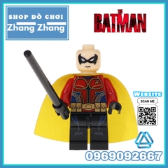 Xếp hình Iron Nightrunner Spider-Man Batman Killer Frost Venom Robin Deadman Squirrel Girl Lego Minifigures Kopf KF6052