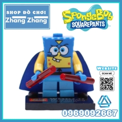 Đồ chơi xếp hình Bọt biển tinh nghịch Spongebob Squarepants Minifigures Shenyang Lebq 1571