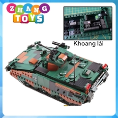Đồ chơi xếp hình Xe thiết giáp Schutzenpanzer Marder gồm 1045 mảnh ghép Minifigures Xingbao XB06051