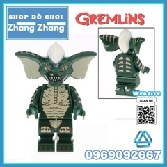 Xếp hình Yêu quái Tripe Trong Green Gremlins Lego Minifigures Kopf KF463 KF8034