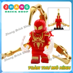 Xếp hình Spider Man Far from home, Mysterio Lego Minifigures Wm wm6071