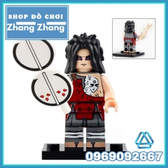 Xếp hình Naruto Tatasciore - Tobi - Uchiha Sasuke - Deidara - Madara - Obito Kisame Sasori Lego Minifigures Kopf KF6118