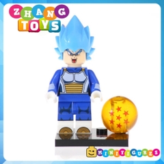 Xếp hình 7 viên ngọc rồng Dragon Ball Lego Minifigures Kopf KF6045