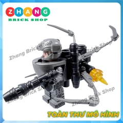 Mô hình nhân vật Skibidi Toilet Female Mutant KDL838 K2249 Zhang Brick Shop