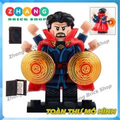 Đồ chơi xếp hình Doctor Strange Wong America Chavez Scarlet Witch Master Mordo Minifigures Koruit KT1057