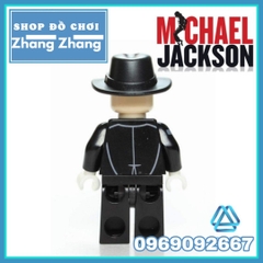 Xếp hình siêu sao ông hoàng nhạc POP Michael Jackson nhảy Beat it Lego Minifigures WM469
