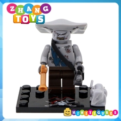 Đồ chơi Xếp hình Pirates of the Caribbean Jack Sparrow Will Turner - Joshamee Gibbs Davy Jones Minifigures KSZ 515