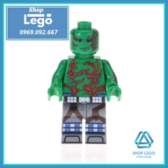 Xếp hình Siêu anh hùng Huntress, Citizen, Red Hood Lego Minifigures POGO PG8123