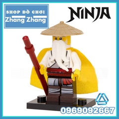 Xếp hình Ninjago đại chiến Ice Emperor mới nhất 2020 Lego Minifigures PRCK GA107 114
