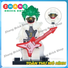 Xếp hình Batman Green Arrow Joker Apache Crazy Quilt Killer Moth Gotham Lego Minifigures POGO PG8110
