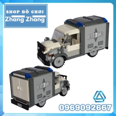 [1619 hình] Xếp hình nhà thương điên Arkham - The Arkham Asylum Breakout Lego Minifigures Decool 7124 Lepin 07044