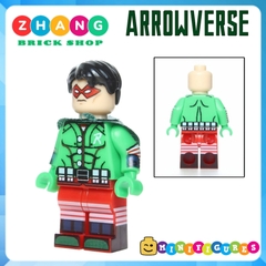 Xếp hình Black Panther Scarecrow Lana Lang Superwoman Psylocke Robin Marvel DC Green Arrow Lego Minifigures POGO PG8153