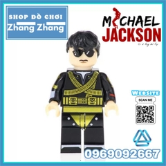 Đồ chơi xếp hình ngôi sao nhạc pop Michael Jackson Minifigures Kopf KF6047