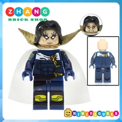Xếp hình Luke Cage - Electrocutioner - Supergiant - Meteorite Siêu anh hùng Marvel & DC Lego Minifigures POGO PG8117