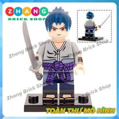 Xếp hình Naruto - Sasuke - Itachi - Jiraiya - Kakashi Lego Minifigures Kopf KF6078