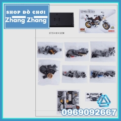 Xếp hình xe motor Yamaha mới nhất Lego Minifigures Sembo Block 701111