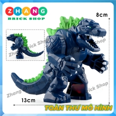 [13cm] Xếp hình Super Godzilla King of The Monster Bigfigures Lego Minifigures PRCK GXL049