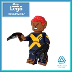 Xếp hình Cannonball
- Wolfsbane
- Magik
- Mirage - Magma - Mr Negative's - Ghost Spider Lego Minifigures POGO PG8219