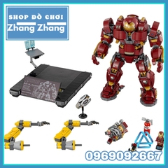 [1363 hình] Xếp hình Iron man chế tạo Hulkbuster MK44 Age of Ultron Lego Minifigures Decool 7134