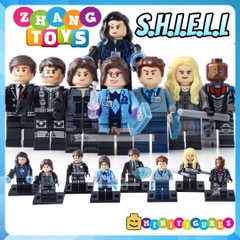Xếp hình Biệt đội S.H.I.E.L.D MockingBird Jemma Simmons Phil Coulson Grant Ward Leo Fitz Lego Minifigures X0182