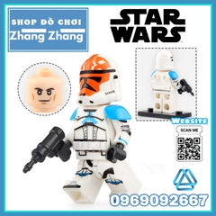 Xếp hình Star Wars Legion Coruscant Guard - Jesse - Imperial Stormtrooper Lego Minifigures Koruit KT1042