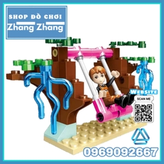 Xếp hình Công chúa tuyết trong hoạt hình Windsor Castle Lego Minifigures QL1113
