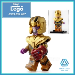 Xếp hình Thanos Endgame Găng tay vô cực ( Áo giáp + mũ giáp + găng vô cực) Infinity Stone Lego Minifigures Wm wm700