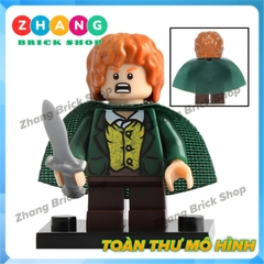 Xếp hình Frodo Gandalf Thranduil Elrond Lake-town Galadriel Arwen Merry Lego Minifigures Pogo PG8148