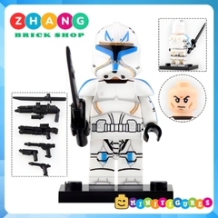 Xếp hình Star Wars binh đoàn Armored Clone Trooper mới nhất 2021 Lego Minifigures Xinh X0300