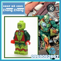 Xếp hình quái nhân Metallo kẻ thù của Superman trong Thị trấn Smallville Lego Minifigures WM434