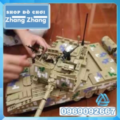Đồ chơi Xếp hình Xe tăng Type 15 light tank Black panther ZTQ-15 1424 hình Minifigures Kazi 639001