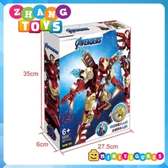 [427 hình] Xếp hình Bộ Iron man Hulkbuster MK85 mới nhất 2019 Avengers Endgame Lego Minifigures Xinh X9009 xh9009