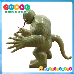 Đồ chơi xếp hình Thằn lằn xanh Lizard trong người nhện Spider Man Minifigures Xinh Xh1828