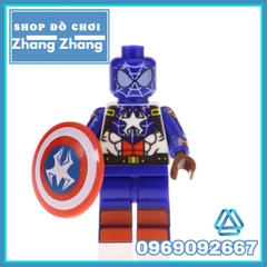 Xếp hình siêu anh hùng Marvel Batman X men Lego Minifigures Pogo PG8124