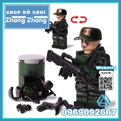 [LBK1] Xếp hình lính biệt kích rừng Lego Minifigures TBS Toys TBS17-22 0217 0222