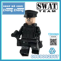 Xếp hình tiểu đội đặc nhiệm cảnh sát 113 phản ứng nhanh Lego Minifigures Swat 1820