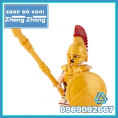 Xếp hình Binh đoàn chiến binh Spartar Warrior Võ sĩ giác đấu trung cổ Lego Minifigures Xinh X0316 XH1732