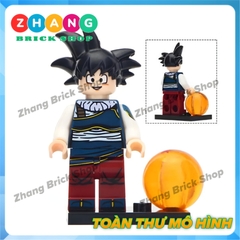Xếp hình Dragon Ball Goku - Android 17 - Tien Shinhan - Krillin - Bardock Lego Minifigures Koruit KT1009