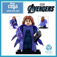 Xếp hình Wave 2 of Wandavision Scarlet Witch - Vision - Mephisto - Monica Rambeau - Tommy Lego Minifigures Xinh X0309